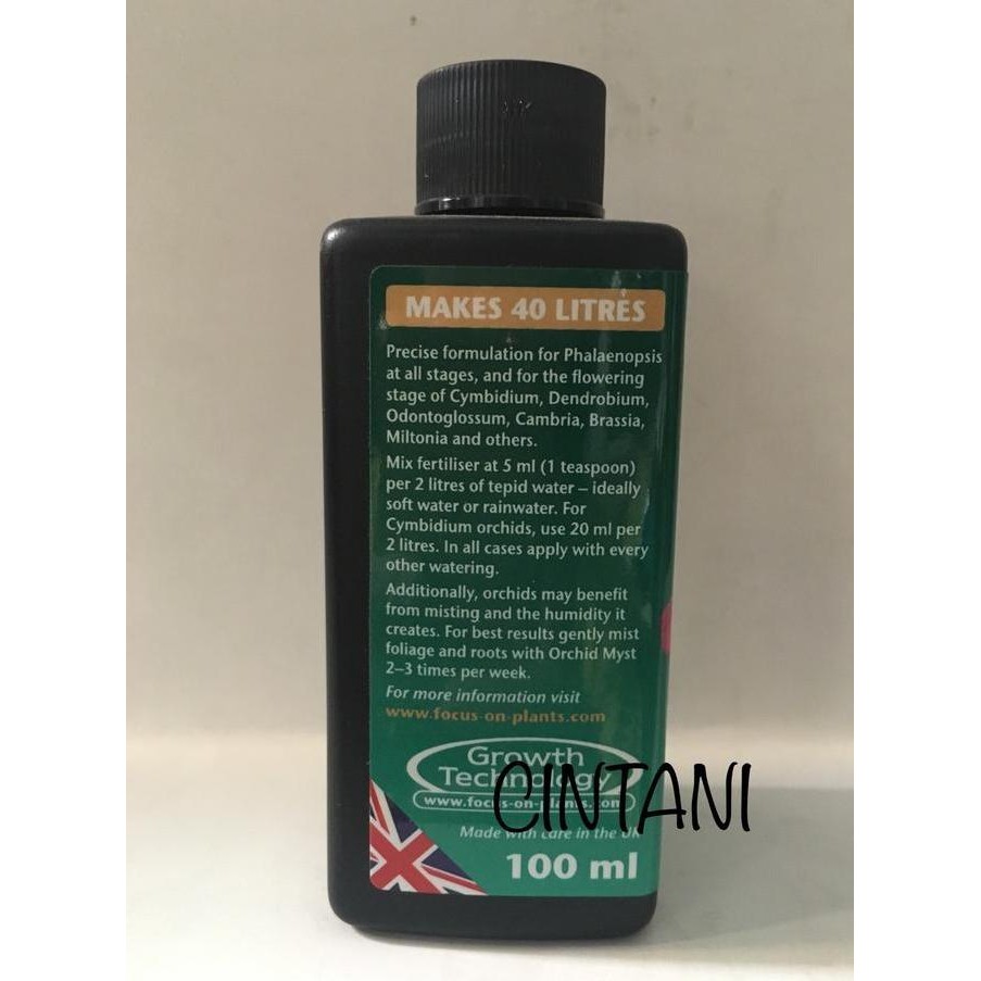 baru Pupuk cair anggrek/Orchid Focus Growth Technology