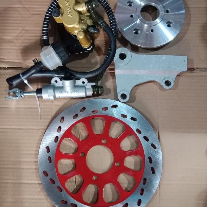 1 set rem cakram belakang satria 2 tak