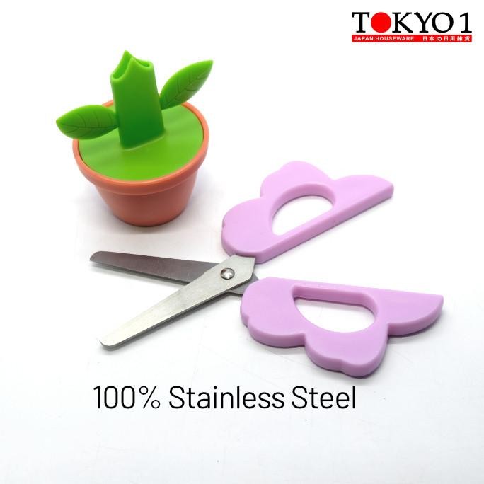 

Tokyo1 Pink Flower Scissor Gunting Anak Anak 198594