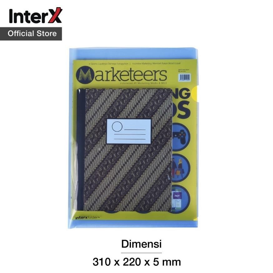 

Et-98 New Arival Vf-52 12 Pcs Map Plastik A4 Folder L Sleeve Holder Transparan Interx Termurah Premium