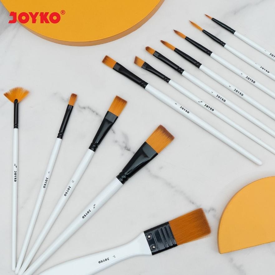 

Hemat Y-76 Rt-69 Joyko Brush Set Brs-18 / Kuas Alat Lukis Set Lengkap / Brush Kuas Cat Air Lukis Acrylic Premium Viral