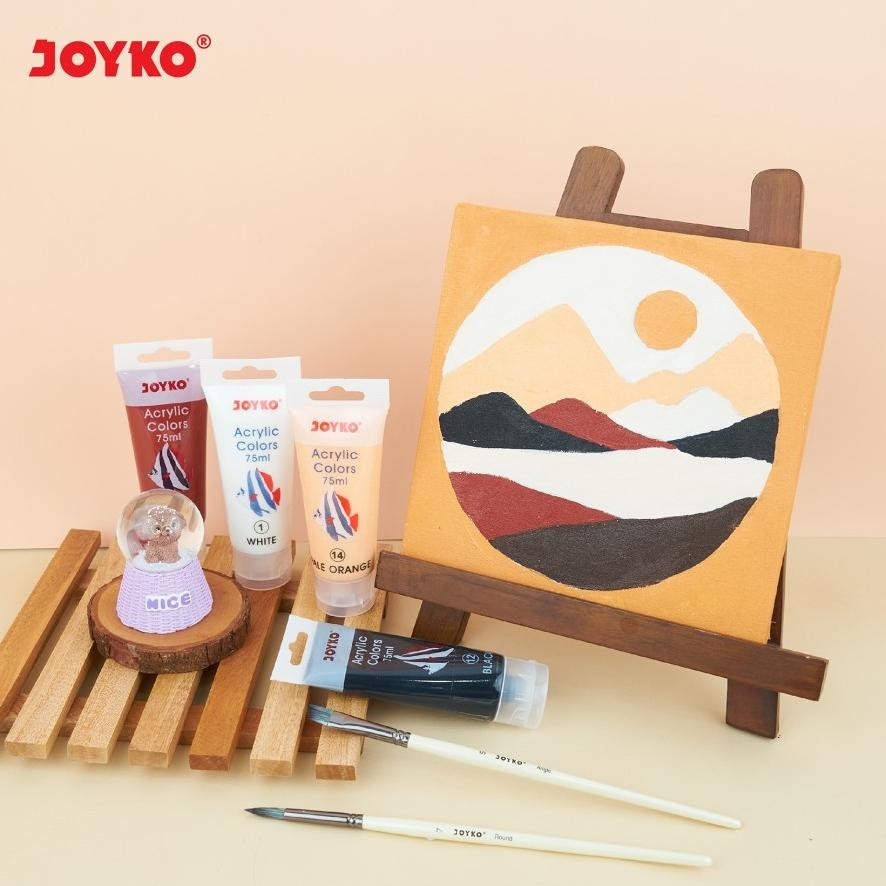 

Pjj-1621 Rt-342 Ty-35 Joyko Cat Acrylic Colour Acc 75Ml / Cat Akrilik 75Ml Warna Original Hemat