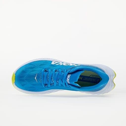 [SPESIAL] HOKA ONE ONE / CARBON X2 / BLUE YELLOW CITRUS / FREE PAPERBAG / ORIGINAL 100% [BEST SELLER
