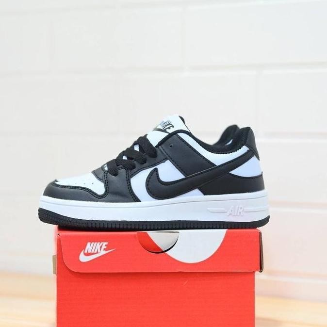Tersedia SEPATU KIDS NIKE AF 1 LOW BLACK WHITE ORIGINAL VIETNAM BNIB