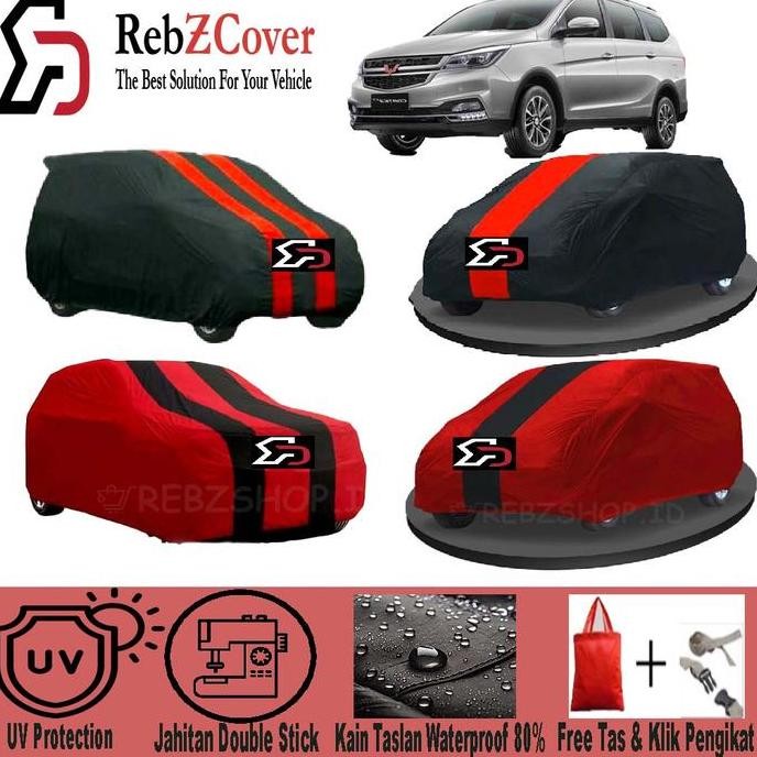 Premium Cover Sarung Mobil Wuling Cortez Indoor Outdoor | Accessories Aksesoris Car Karet Diskon