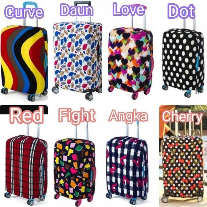 Lynx Penutup Pelindung Koper Motif Keren Luggage Cover Size Xl