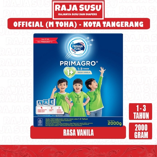 FRISIAN FLAG PRIMAGRO 1+ VANILA 2000 GR
