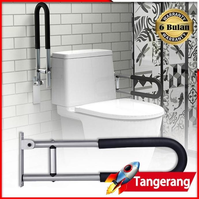 ready Grab Bar Disability Stainless Steel Grab Bar Toilet Disability Pegangan Toilet Lansia Safety K