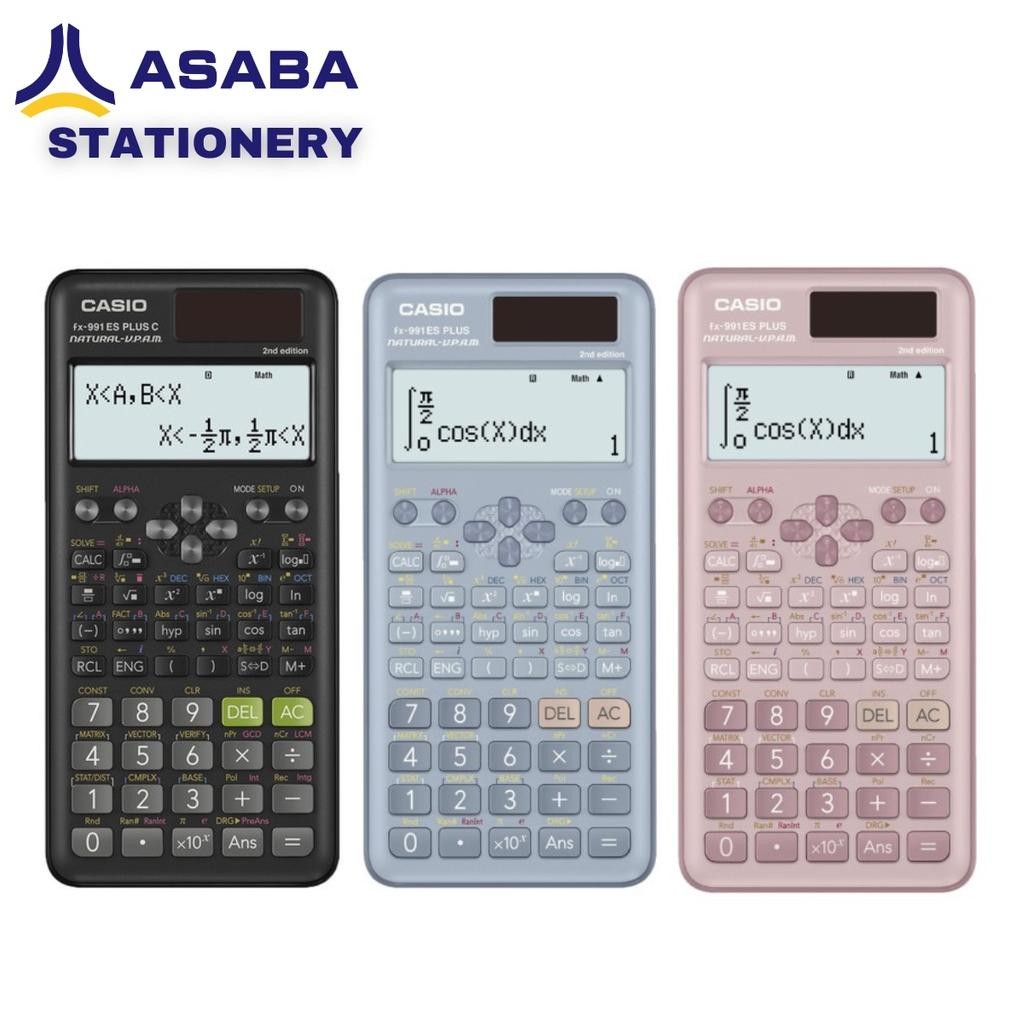 

Asaba Stationery - Kalkulator Sekolah/Kuliah Casio FX-991ES PLUS