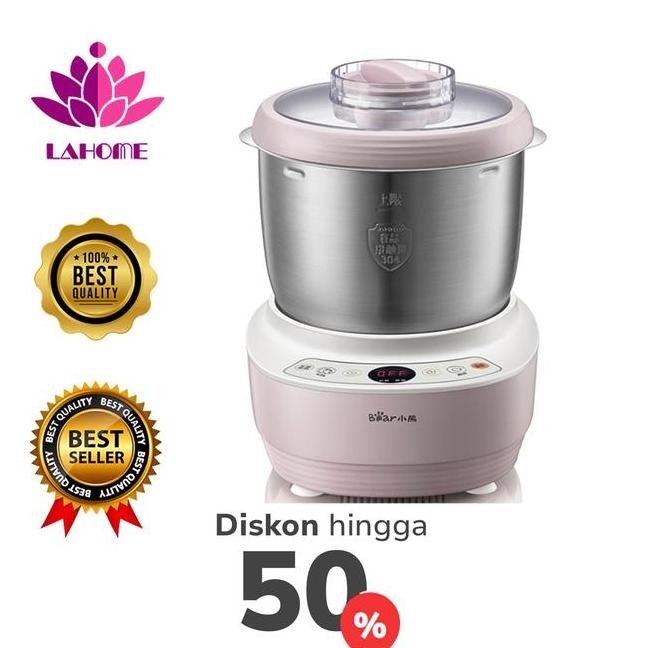 Lahome Bear Dough Mixer Pengaduk Adonan 5L Adonan Kneader Mixer Electric Standmix