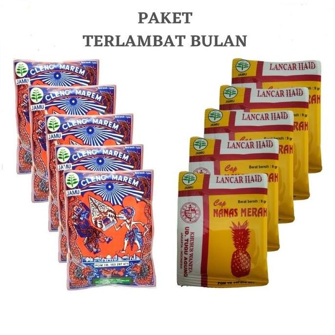 

Jamu Nanas Merah & Cap Wayang ( Becak ) Paket 5+5 Pcs Jamu Pelancar Haid Tradisional