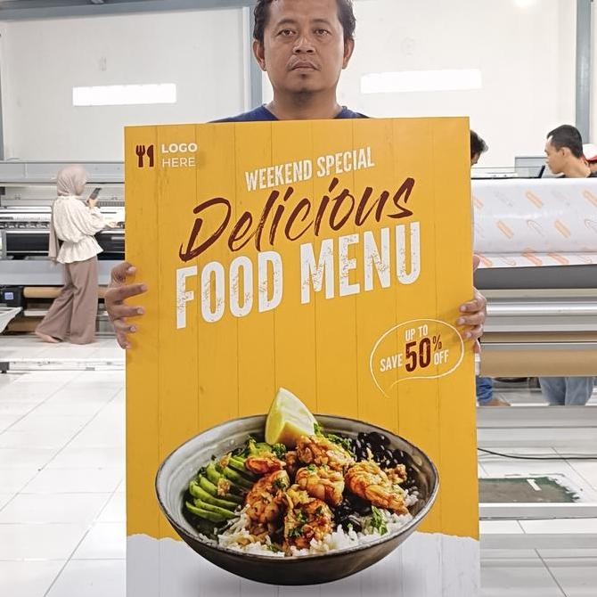 

Jasa Print & Die Cut Foam Board Meteran Tinta UV Gell Untuk Tripod Banner, Poster, Wall Decor, dll (Foam Boardnya Saja)