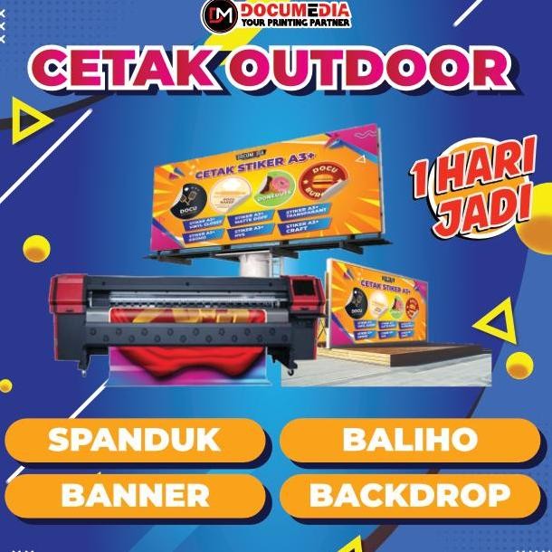 

Cetak / Print Spanduk / Banner Flexy 280 standard