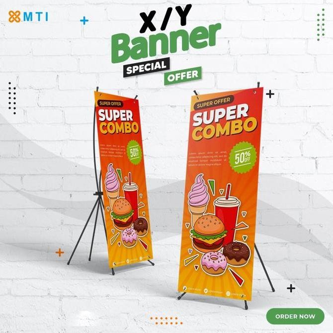 

CETAK X BANNER + RANGKA 1 HARI JADI