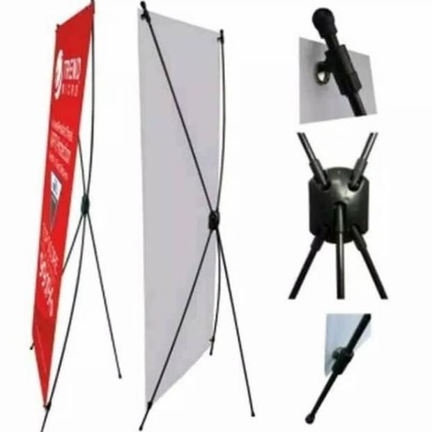 

Kaki X Banner Fiber (Ukuran 160x60)