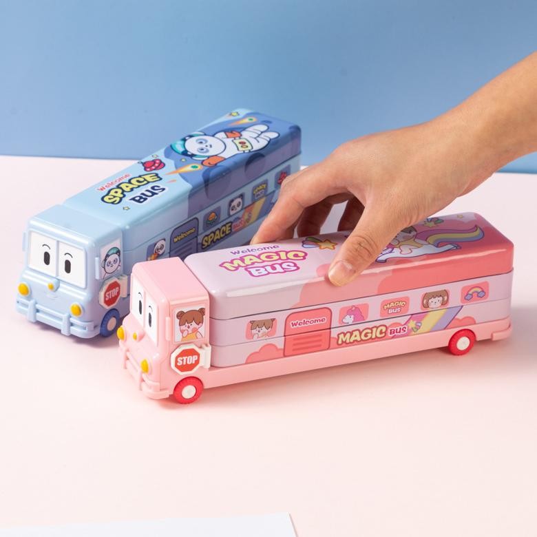 

Berkualitas Tempat Pensil Bus Tayo Kaleng Set Susun Karakter Lucu Toysforhome Berkualitas