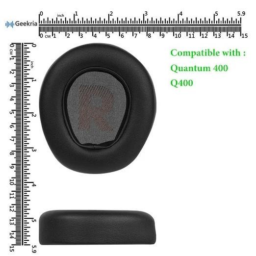 Earcup Earpad Ear Cushion Jbl Quantum Q400 Q-400 Q 400 Busa Pad Bantalan New Stok