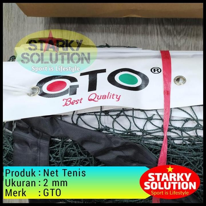 Jaring Net Tenis Lapangan Gto Net Gto Original Best Seller