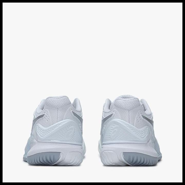 Sepatu Tennis Wanita Asics Gel-Resolution 9 White(Original100%)Asi142A20810 Original Best Seller