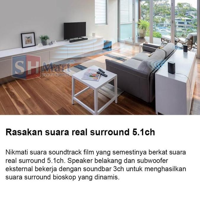 Sony Soundbar 5.1 Ch Ht-S20R Home Theater Ht S20R Audio (Medan) New Stok