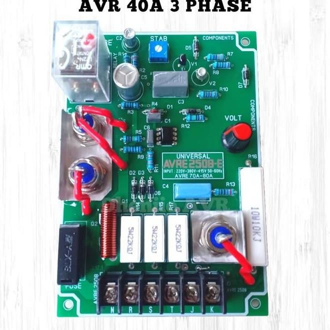 Avr Generator Universal 40A 3 Phase Avr Genset 40A 3 Phase Avr Lokal