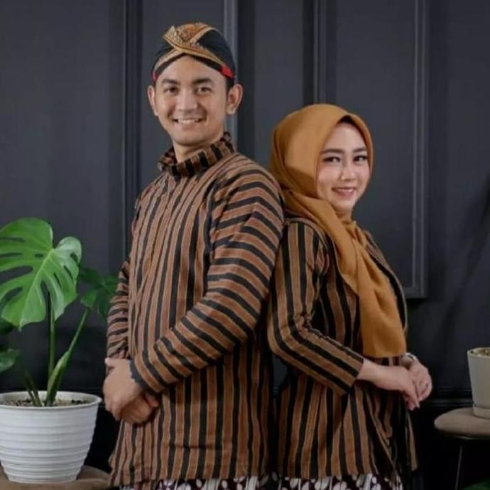 BAJU LURIK ADAT JAWA PRIA DEWASA/BAJU LURIK WANITA/SURJAN LURIK PRIA DEWASA MOTIF BAJU TRADISIONAL