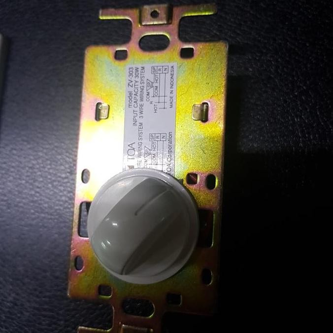 Volume Control / Attenuator Toa Zv 303 New Stok