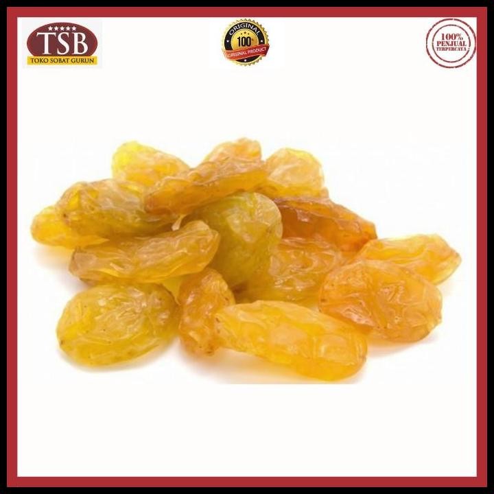

Terlaris Kismis Arab Golden Raisin Asam Manis 1Kg Best Seller