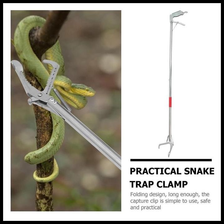 

Terlaris Alat Penjepit Ular 150CM 120CM/ Penangkap Ular / Sarung Tangan/Tas Ular/Kit / Tang Sampah / Tang Ular Yang Dapat Dilipat / Tongkat Tang Ular / Penangkap Ular Stainless Steel / Tang Sampah Dengan Kunci Abby/Penjepit Ular Best Seller