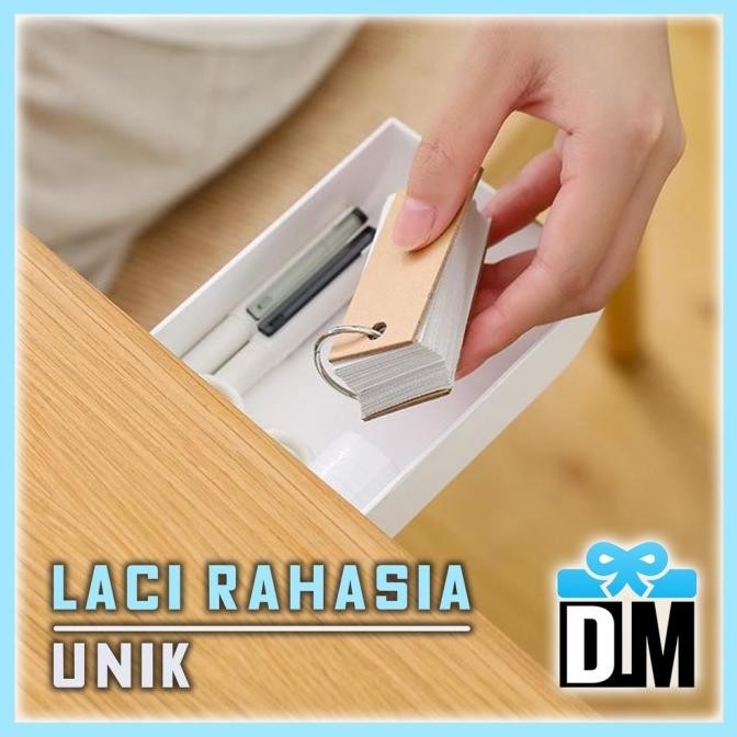 (BestPrice) Laci Penyimpanan Rahasia Brankas Rahasia Secret Storage Box