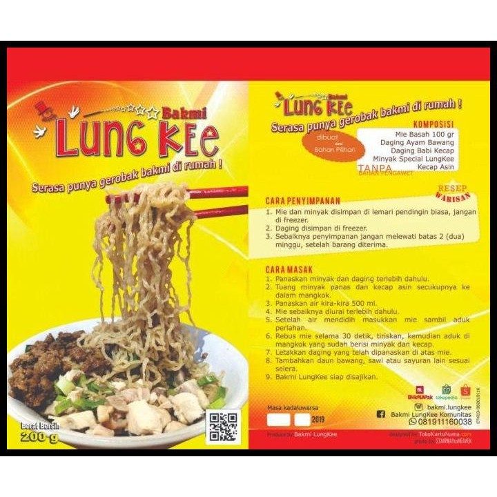 

Terlaris BAKMI LUNGKEE PROMO BELI 4 GRATIS 1 Best Seller