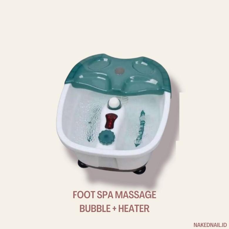 FOOT SPA MASSAGE HEATER + BUBBLE ALAT RENDAM  KAKI ELEKTRIK FOOT SPA RENDAM KAKI HEATER