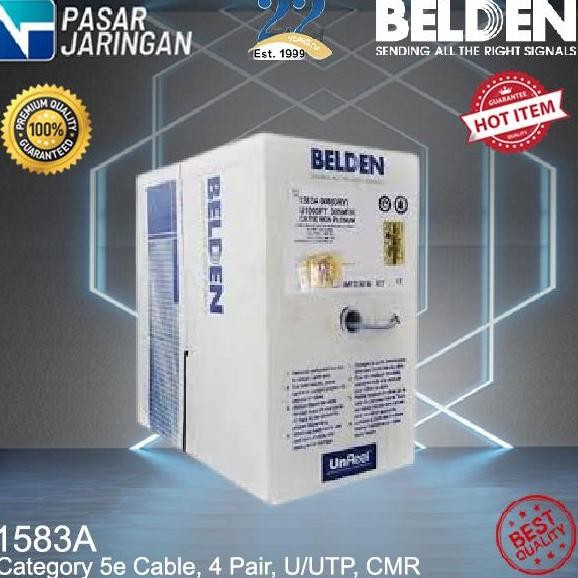 Belden Usa 1583A Kabel Lan Utp Cat. 5E Roll / Box /305M New Stok
