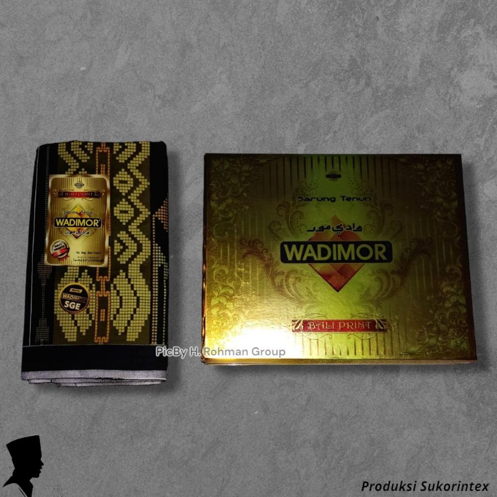 Sarung Wadimor Bali Print Motif BHS SGE Bisa Seragaman