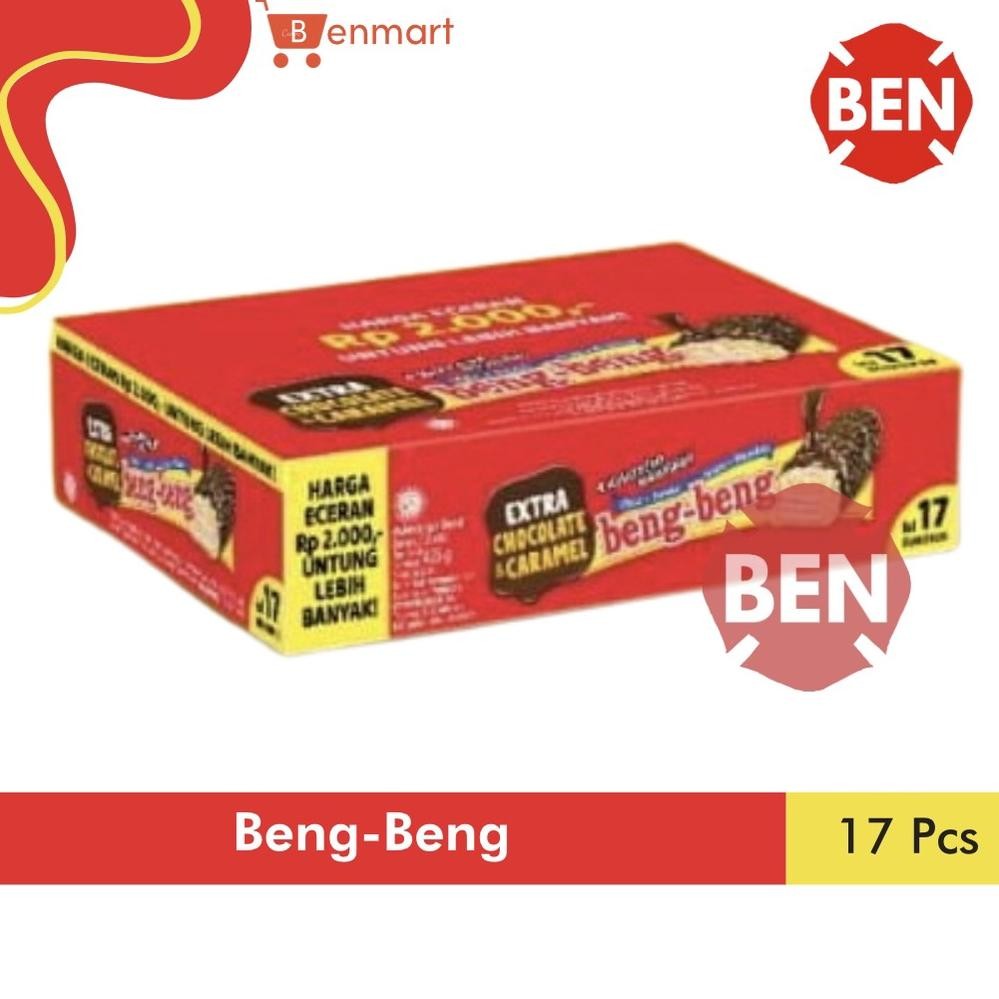 

PJ Beng Beng Wafer 1 Pak Box 17 Pcs 25g 25gr 25 Gr Gr Gram BengBeng Beng-Beng Baru Besar
