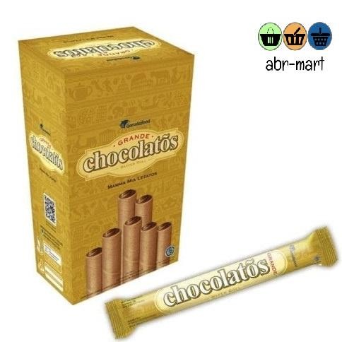 

PJ GERY CHOCOLATOS ROLL [ ECERAN 1000 ISI 24 PCS PER BOX ]