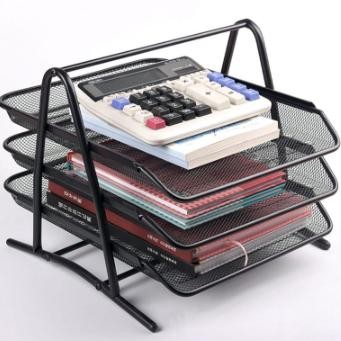

Rak Kertas Dokumen Surat 3 Susun - Paper Document Letter Tray 3 Tier