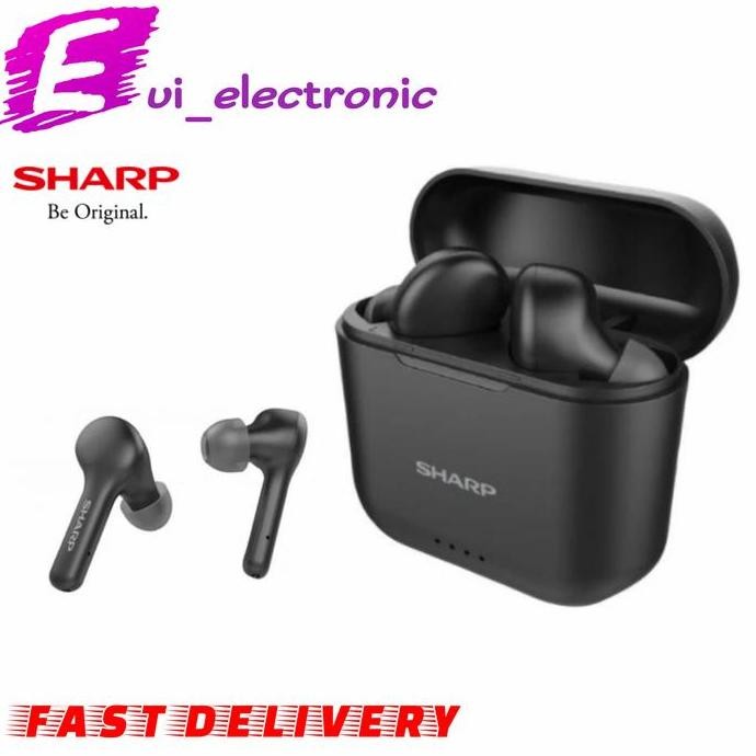 Sharp Tws Earbuds Hp-Tw10 / Tw10 New Stok