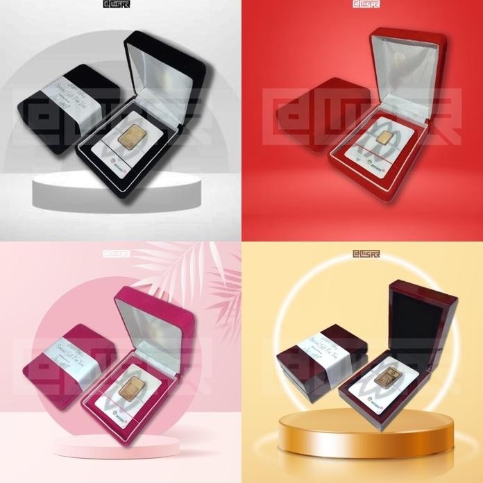 Kotak LM Logam Mulia Emas Premium Antam UBS Hartadinata Kado Hadiah Gift Box AST