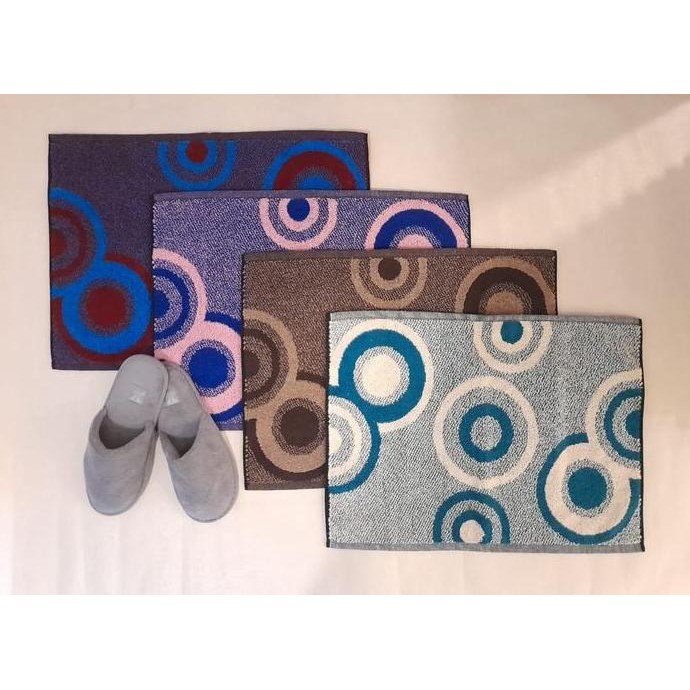 PAKET 4 PCS KESET HANDUK PREMIUM MOTIF TEBAL GRAMASI 800 GSM