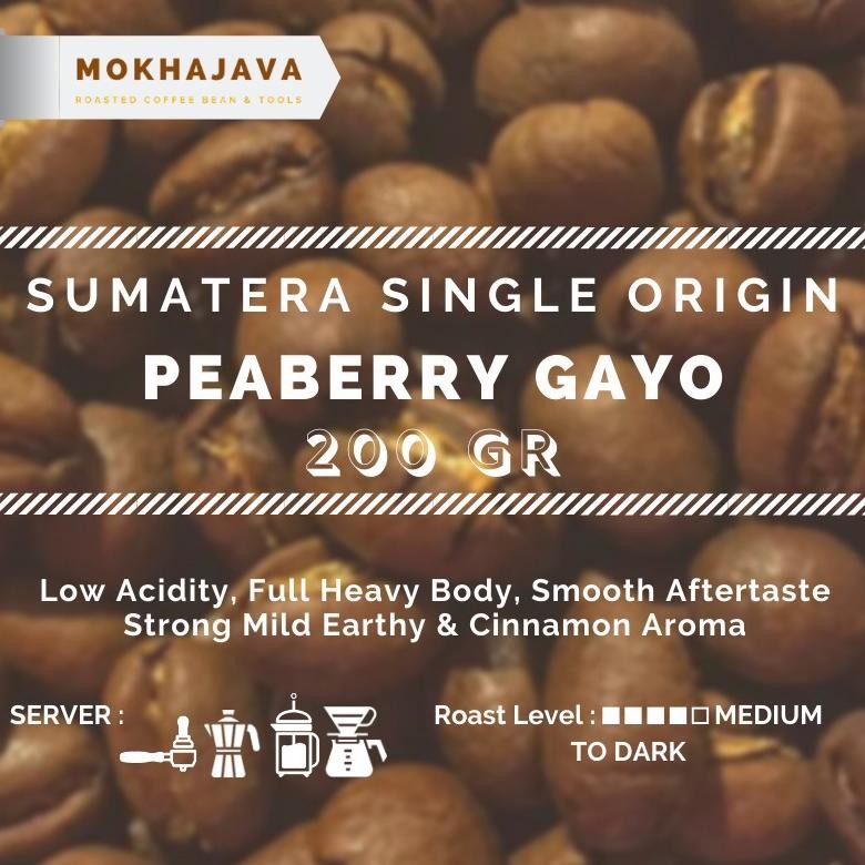 

Paling dicari Super Peaberry Gayo 200gr Single Origin Arabica Coffee 200 gr Biji Kopi Arabika