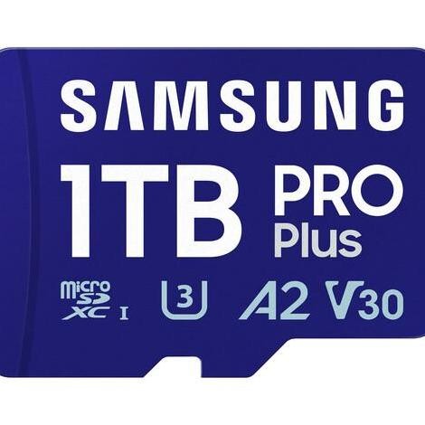 Samsung Pro Plus 1Tb Uhs-1 U3 V30 A2 Microsdxc Memory Microsd Card Mb-Md1T0Sa New Stok