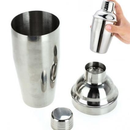 Paling dicari Cocktail Shaker 750cc DH Stainless Premium Quality Wine Drink Mixer