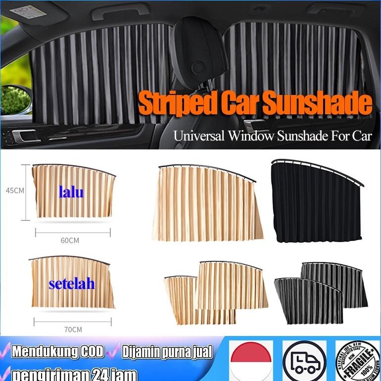 Jendela Mobil 4PCS Sunshield Tirai Mobil Kaca Samping Tirai Magnet Jendela Mobil Premium Kaca Depan 
