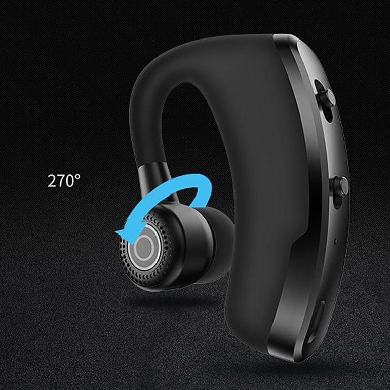 Headset Bluetooth V9 / V8 8D BASS Wireles Earphone Business Sport