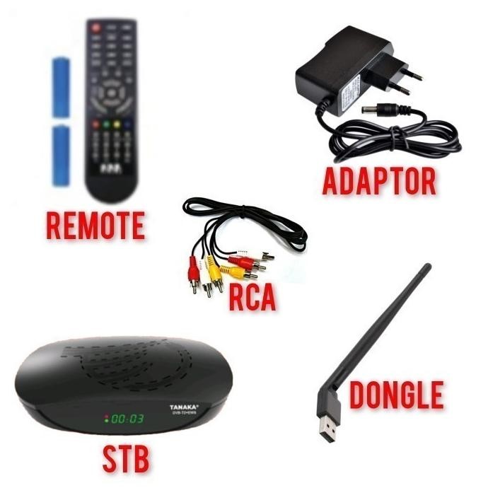 GROSIR SET TOP BOX TV DIGITAL TANAKA T2 NEW PRODUK BARU