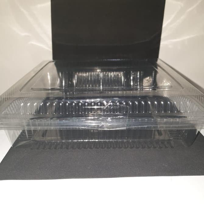 (Expert) Mika Plastik Kotak 1A(Bolu 4telur)mika bolu kue