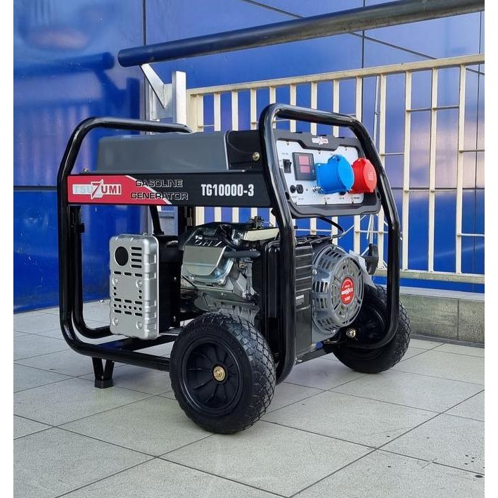 Genset 10 Kva 8500 Watt 3 Phase Tsuzumi Tg 10000-3 , 100% Tembaga Avr