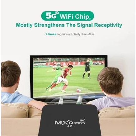 STB ANDROID TV BOX MXQ PRO ULTRA HD 4K 5G ORIGINAL TERMURAH