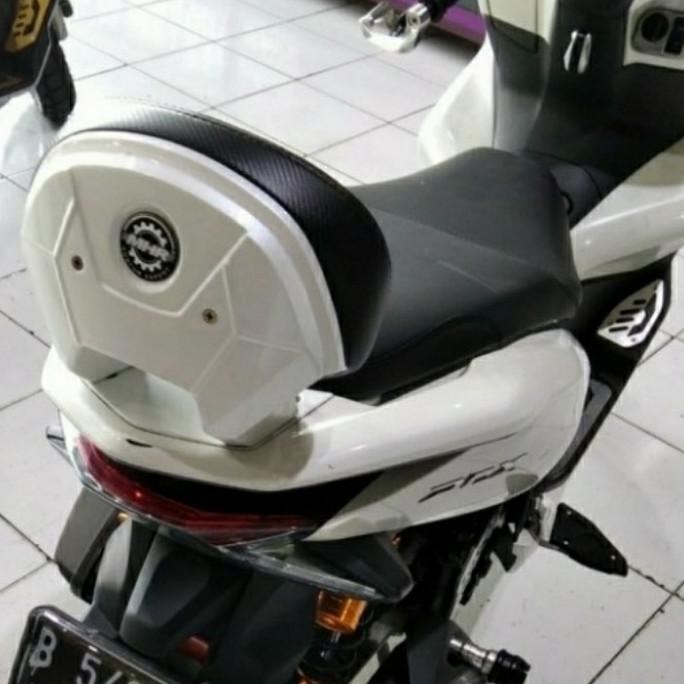 Senderan Jok Belakang Backrest Motor Honda PCX-150 / PCX 160 Lokal mhr MURAH